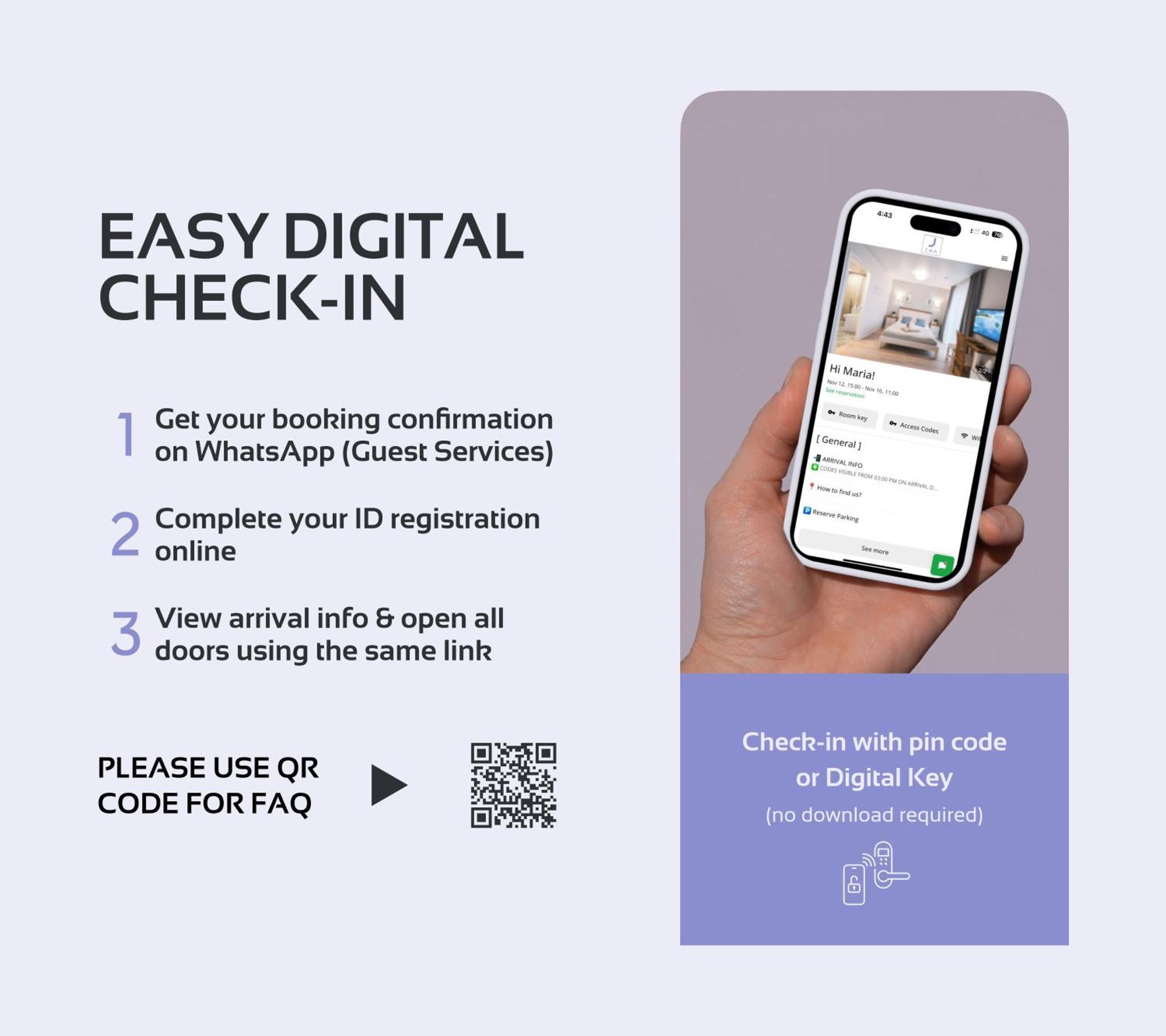 J14A I Rooms & Apartments Automated Self Check-In VNO Eksteriør billede